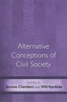 Alternative conceptions of civil society /