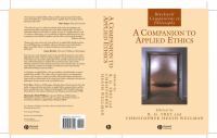 A companion to applied ethics /