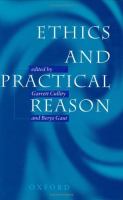 Ethics and practical reason /