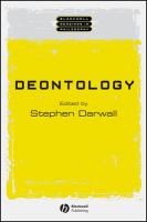 Deontology /