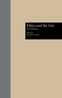 Ethics and the arts : an anthology /