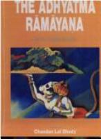 The Adhyātma Rāmāyaṇa : concise English version /
