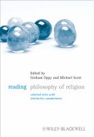 Reading philosophy of religion : selected texts with interactive commentary /