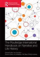 The Routledge international handbook on narrative and life history /