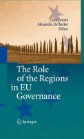 The role of the regions in the EU governance