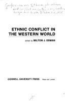 Ethnic conflict in the Western World /