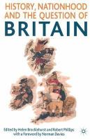 History, nationhood, and the question of Britain /