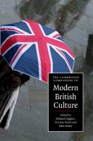 The Cambridge companion to modern British culture /
