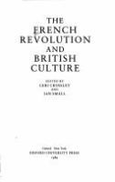 The French Revolution and British culture /
