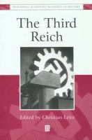 The Third Reich : the essential readings /