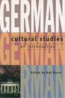 German cultural studies : an introduction /