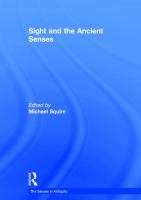 Sight and the ancient senses /