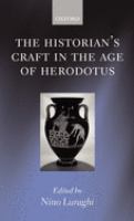 The historian's craft in the age of Herodotus /