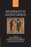 Reciprocity in ancient Greece /