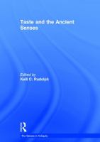 Taste and the ancient senses /