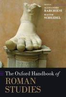 The Oxford handbook of Roman studies /