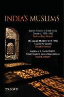 India's Muslims : an omnibus /
