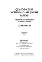 Quaid-I-Azam Mohammad Ali Jinnah papers /