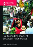Routledge handbook of Southeast Asian politics /