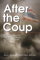 After the coup : the National Council for Peace and Order era and the future of Thailand /