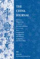 The China journal = Chung kuo yen chiu.