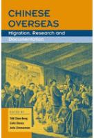 Chinese overseas : migration, research and documentation /
