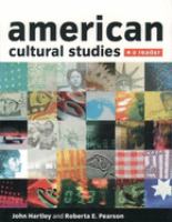 American cultural studies : a reader /