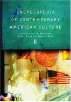 Encyclopedia of contemporary American culture /