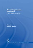 The heritage tourist experience /