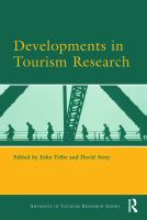 Developments in tourism research /