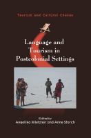 Language and tourism in postcolonial settings /