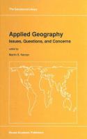 Applied geography : issues, questions, and concerns /