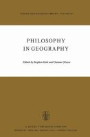 Philosophy in geography /