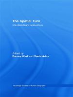 The spatial turn : interdisciplinary perspectives /