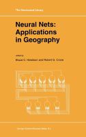 Neural nets : applications in geography /