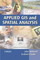 Applied GIS and spatial analysis /