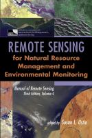 Remote sensing for natural resource management and environmental monitoring /