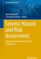 Seismic Hazard and Risk Assessment Updated Overview with Emphasis on Romania /
