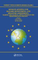 Remote sensing for hazard monitoring and disaster assessment : marine and coastal applications in the Mediterranean region /