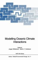 Modelling oceanic climate interactions /