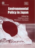 Environmental policy in Japan /