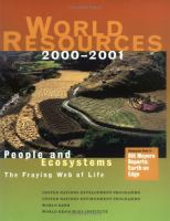 World resources 2000-2001: people and ecosystems: the fraying web of life /