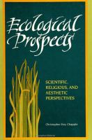 Ecological prospects : scientific, religious, and aesthetic perspectives /