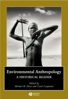 Environmental anthropology : a historical reader /