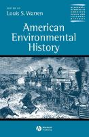 American environmental history /