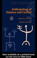 Anthropology of violence and conflict