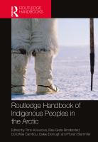 Routledge handbook of indigenous peoples in the Arctic /