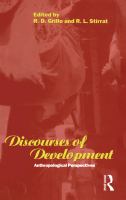 Discourses of development : anthropological perspectives /