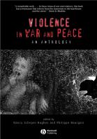 Violence in war and peace : an anthology /