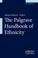 The Palgrave handbook of ethnicity /